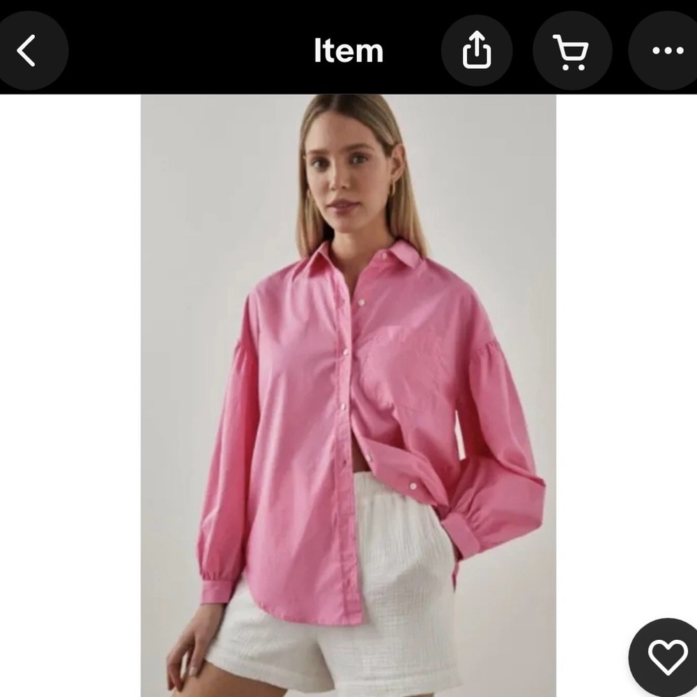 Rails Vibrant Pink Blouse